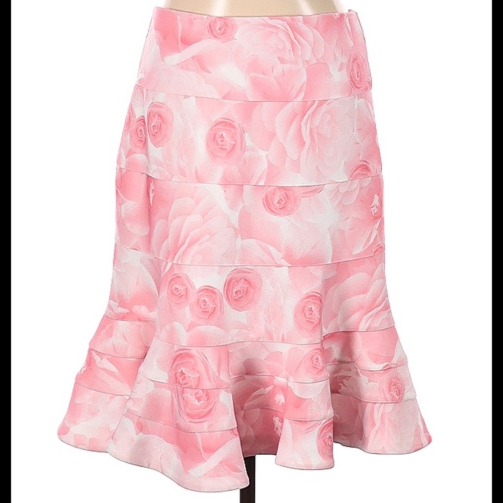 Karl Lagerfield Floral Print Skirt